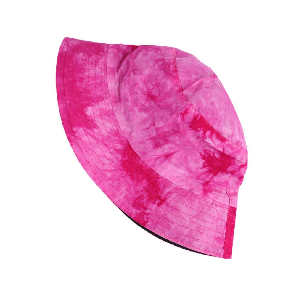 Stylish Unisex Sunshade Bucket Hat With Tie-dye Pattern
