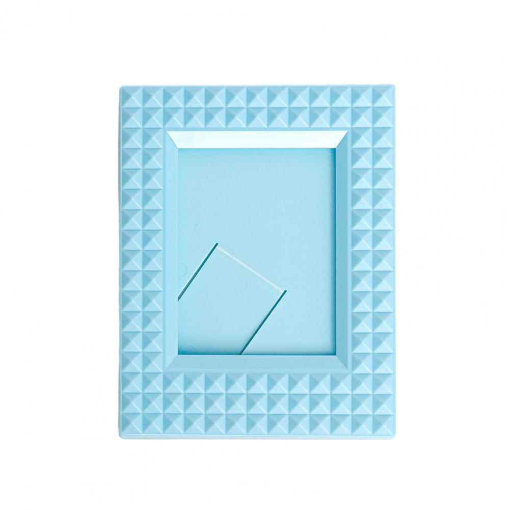 3 Zoll für Polaroid Instax Mini Fotorahmen Desktop-Deko Dekorativer Fotokartenhalter Vertikaler Fotoständer Rahmen