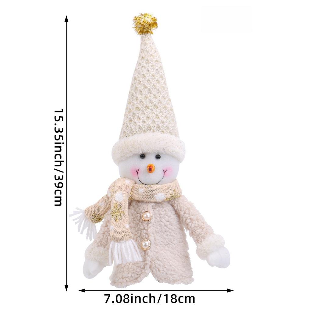 1pc Wine Bottle Cover Christmas Santa Claus Cute Red Wine Bottle Decor Festive Table Decoration for Holiday Season