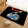 Slime Morimori Dragon Quest Floor Mat Floor Mat Soft Flannel Non-Slip Door  Rug for Living Room