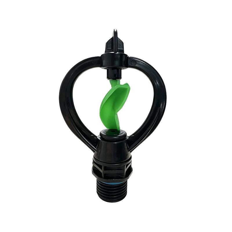 4-Minute Rotating 360-Degree Blue Butterfly Impeller Sprinkler for Agricultural Irrigation
