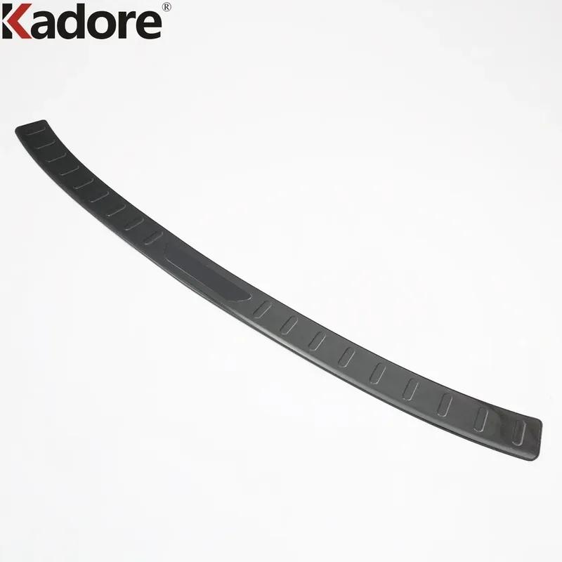 Rear Trunk Bumper Cover Trim For Mazda CX-5 CX-8 2017-  2024 Steel Car Tailgate Door Sill Plate Guard Pad Accessories