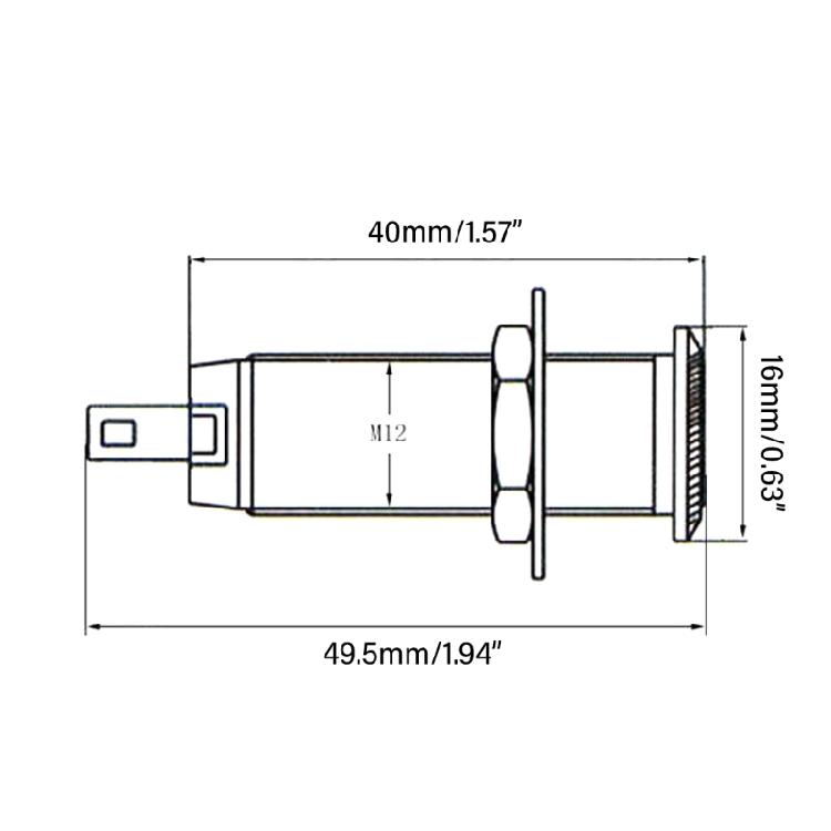Cylinder Guitar Input Output Jacks Guitar Accessory Guitar Barrels Jacks