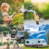 Handle Adjustable Water Pressure Reducer Water Pressure Regulator for Garden Regulator with Gauge