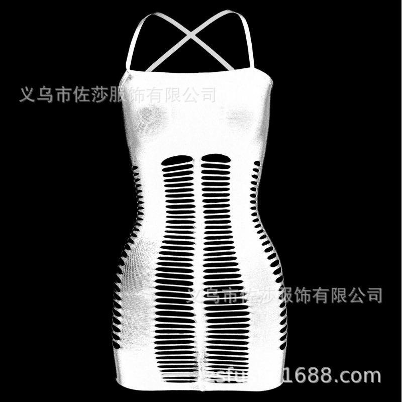 Sexy Underwear, Shoulder Straps, Princess Hip-wrapped Mesh Skirt, Hollowed-out Sexy Mesh