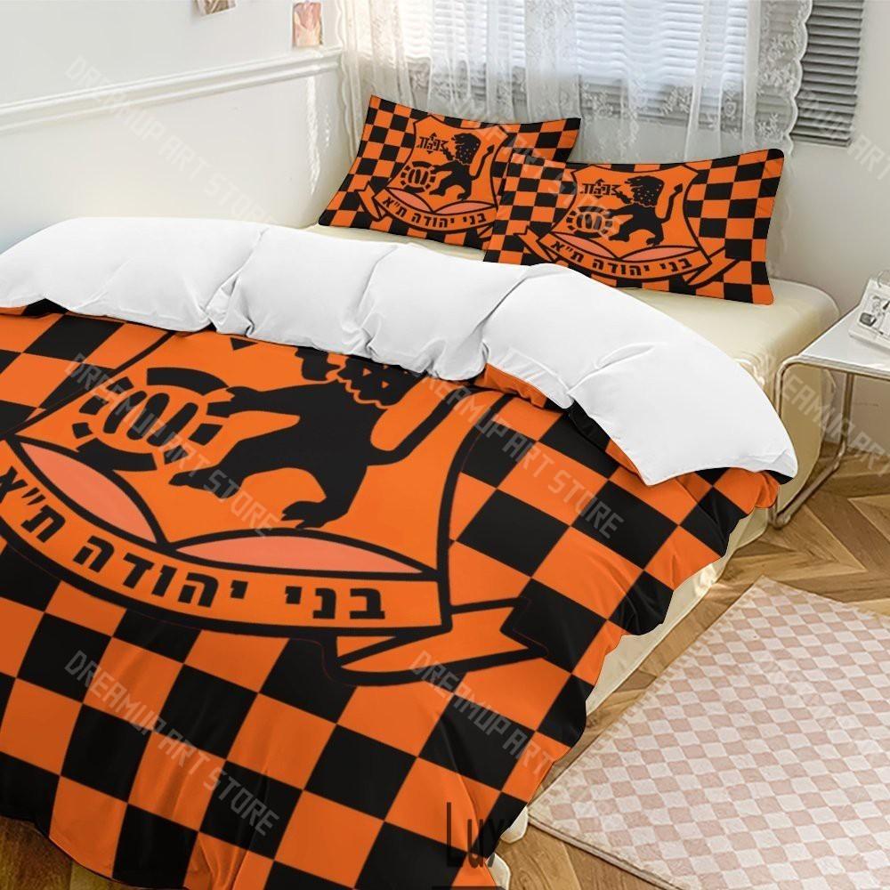 3D Print B-Bnei Yehuda Tel Aviv Bedding Set Twin Queen King Full Size Duvet Cover Pillowcase Bed boys girls Adult Home Textiles