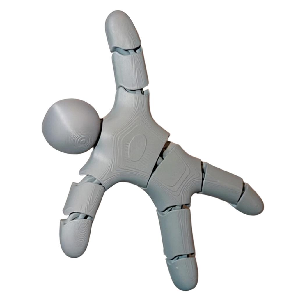 Poseable Doll Stress Toy for Kids and Adults