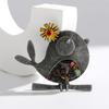 Cute Industrial Sense Bird Brooches Chic Lapel Pins For Women Girls Exquisite Vintage Animal Brooch Versatile Corsage Gifts