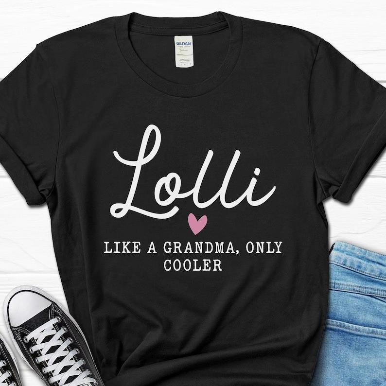 2025/Lolli Shirt For Her, Mother's Day T-Shirt, Mom Tee From Husband, Grandma Gi Unisex T-Shirt