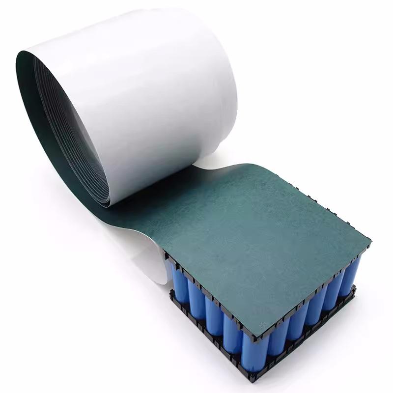 1Pcs Cell Insulating Glue Patch Width 50/60/65/70Mm 18650 Battery Insulation Gasket Barley Paper Electrode Insulated Pads