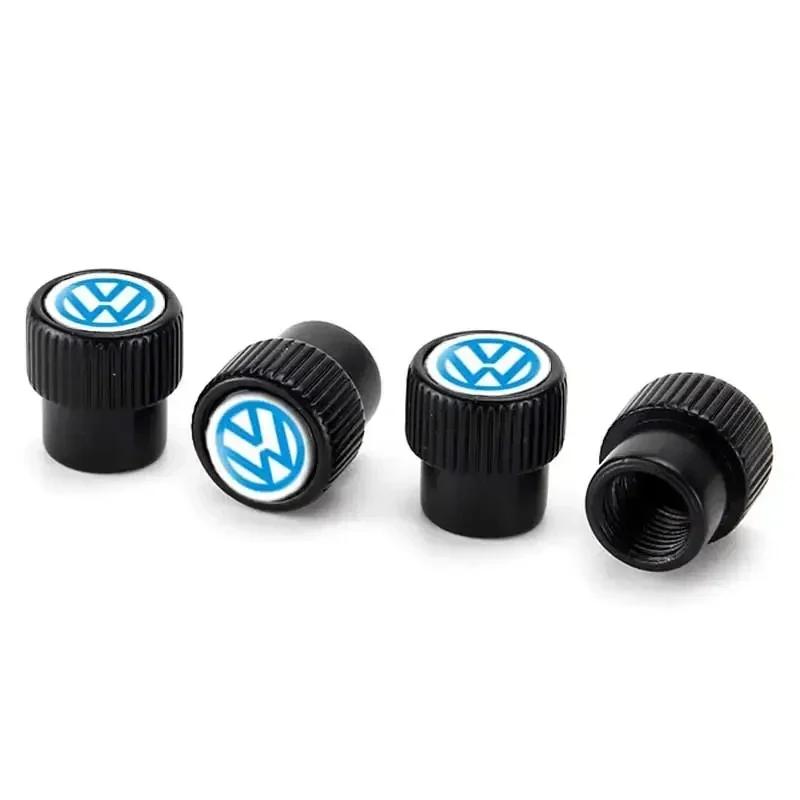 2026 Nuovo Per VOLKSWAGEN VW 4pz Tappi Stelo Valvola Pneumatico Ruota Auto per Volkswagen Golf GTI Passat Jetta Touareg Tiguan Polo Bora Sci