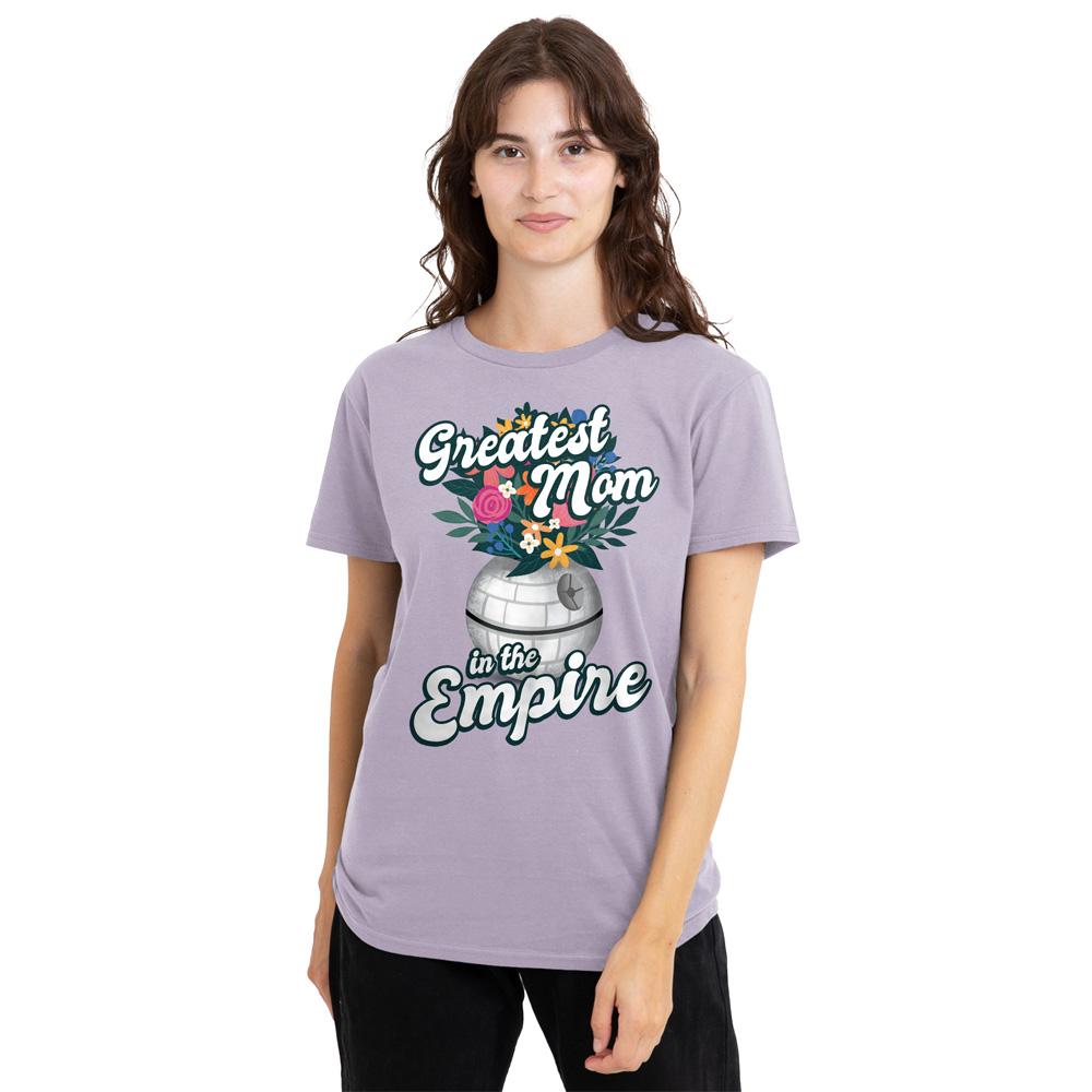Star Wars Womens/Ladies Greatest Mom In The Empire Mothers Day T-Shirt
