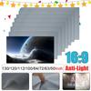 16:9 50/60/63/72/84/100/112/120/130 Inch Screen 3D Home Cinema HD 1080P Projection Screen Portable Foldable Anti-light Projector