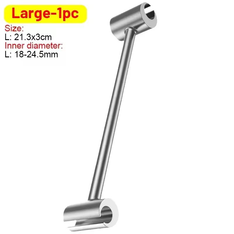 

Double Head Door Hinge Repair Spanner Adjusting Door Hinge Gap Wrench Hinges Repair Wrenches Hand Tools Spanners For Round Bolt as the picture