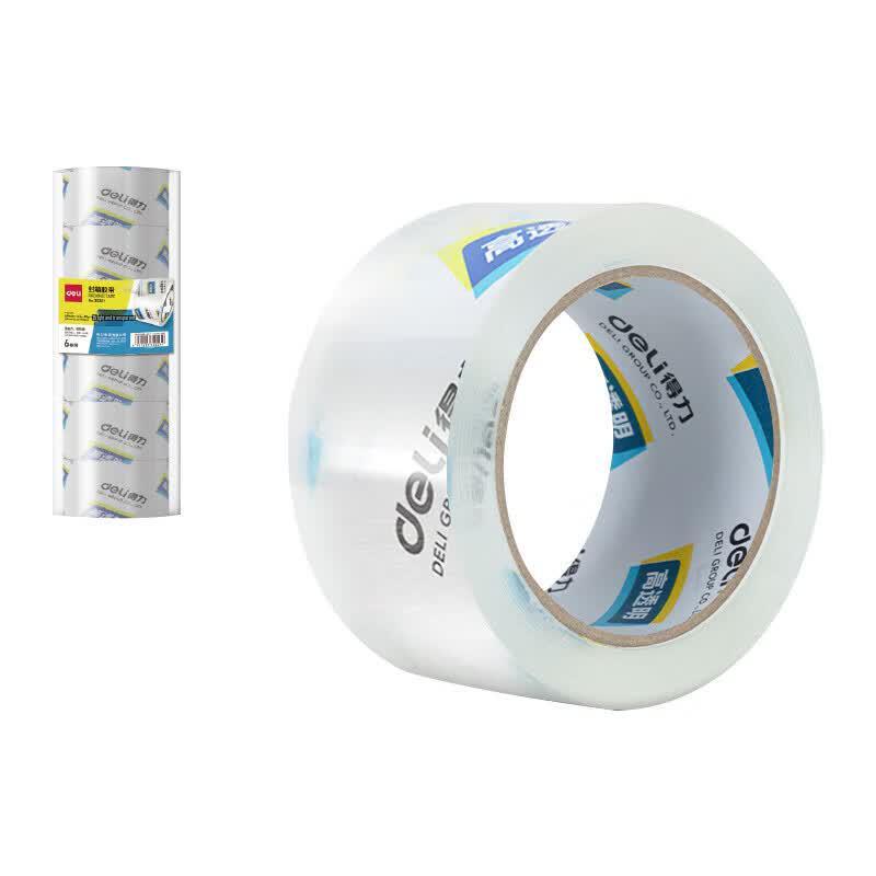 Deli High-Quality Transparent Packing Tape