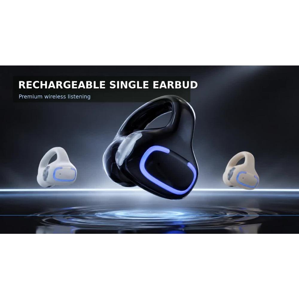 Wireless In-ear Bluetooth Headphones, Comfortable Wear Noise Cancelling Earphones USB Charging for Sports Running Cycling Calls