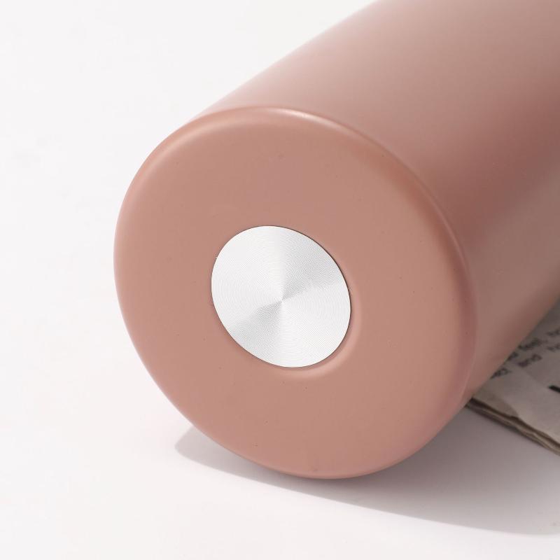New Style Mini Thermos Cup Creative Wood Grain Cover Portable Vacuum Stainless Steel Water Cup Student High Value Pocket Cup