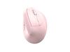 Ergonomic Vertical Wireless Rechargeable Bluetooth Mouse - Silent Dual Mode for Notebook