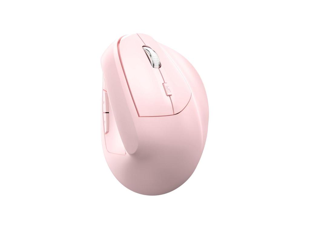Ergonomic Vertical Wireless Rechargeable Bluetooth Mouse - Silent Dual Mode for Notebook