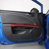 For SEAT Leon Mk2 1P 2008-2012 Soft Carbon Fiber Car Inner Door Armrest Decorative Strips Trim Stickers Car Accessories
