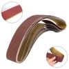 Reddish Brown Sanding Belt Detailing Finishing 50x686mm Aluminum Oxide