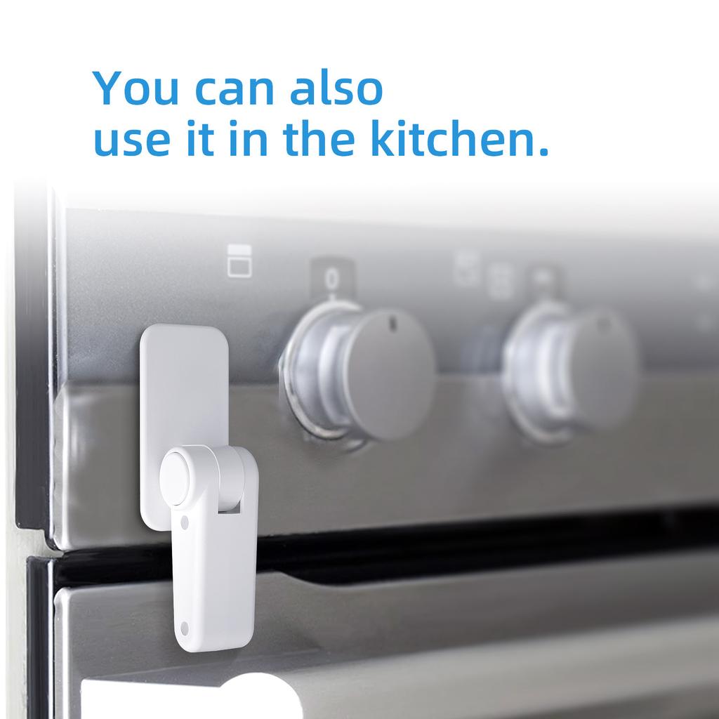 2pcs Latest Oven Lock with New Design for Baby Prevent Baby from Playing with Oven Doors Kids Safety Oven Door Stopper