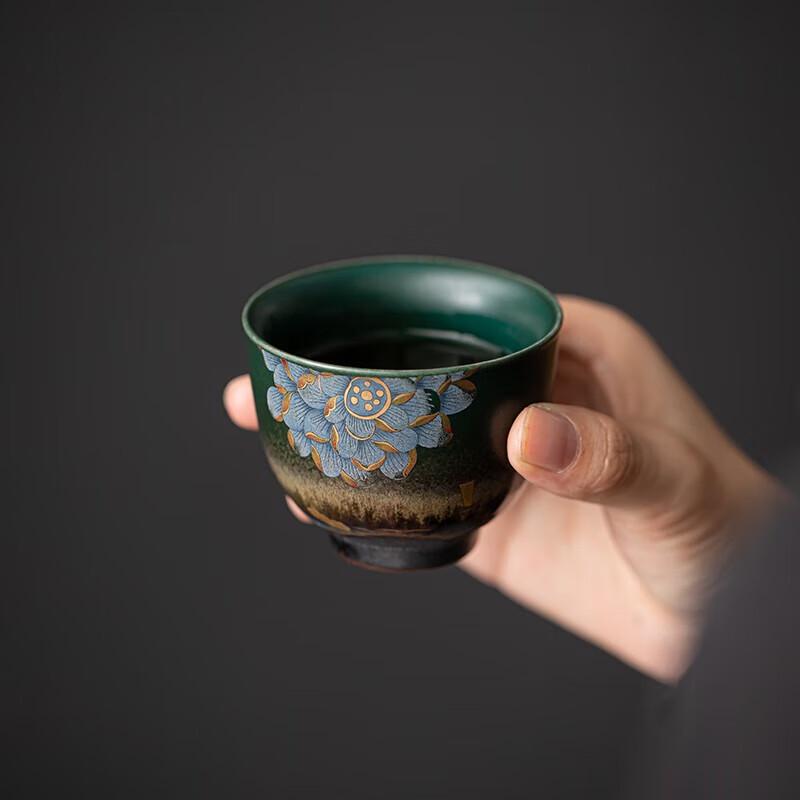 Su's Ceramic Dunhuang Lotus Master Tea Cup