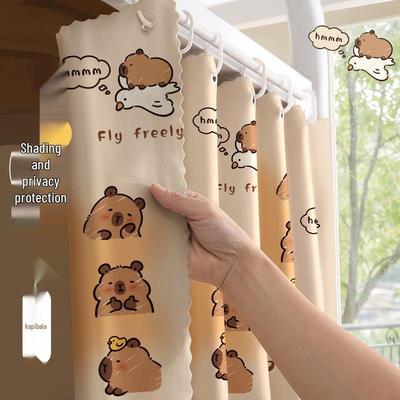 Nordické zatemňovacie posteľné závesy pre vysokoškolské internáty - Mužské spodné lôžko