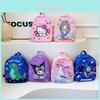 Hello Kitty Breathable Nylon Backpack With Animal Print For Preschool Daily Use