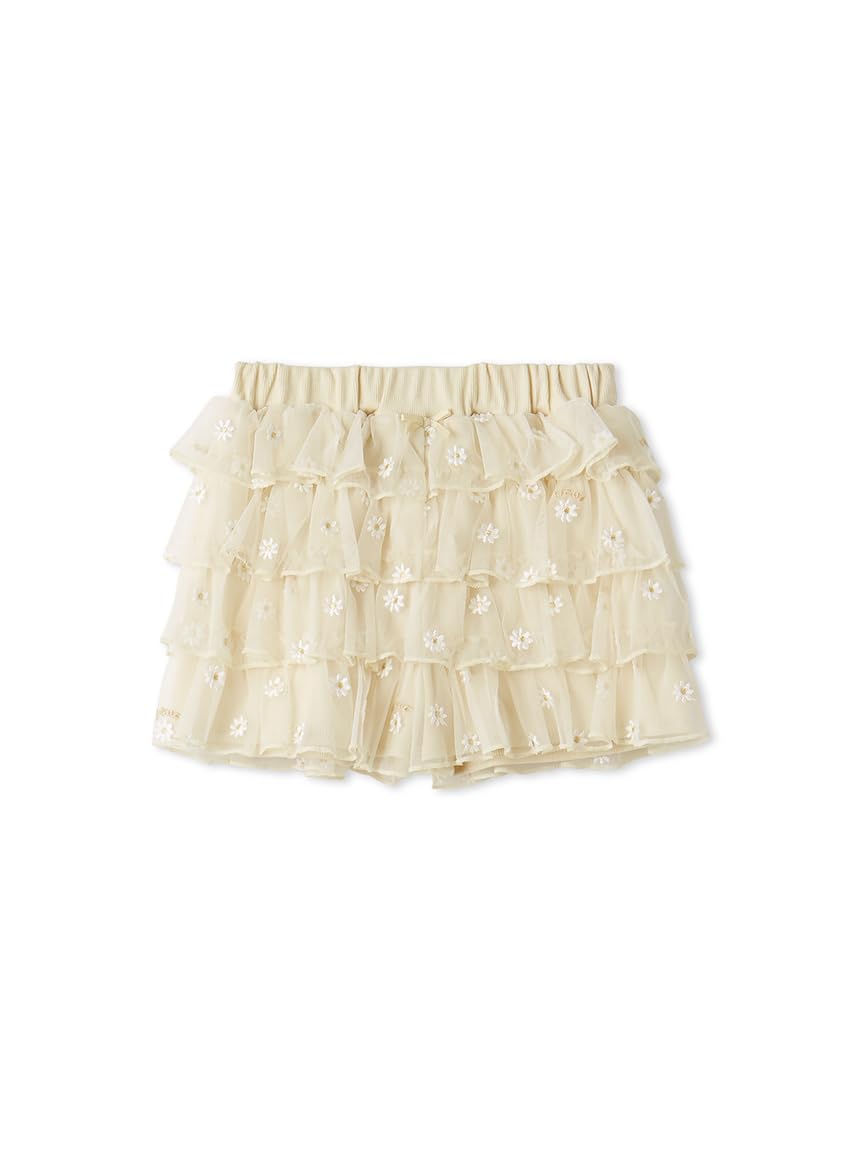 

Gelato Pique Kids Daisy Tulle Shorts PKCP251466 YEL