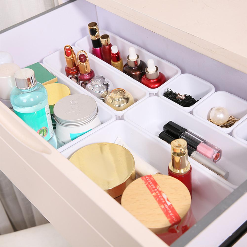 Creative Desk Organizer Desktop Storage Box Multi Functional Drawer Organizer for Office Desk Kitchen Bathroom Makeup