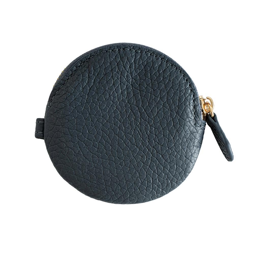 New first-layer cowhide change bag, large-capacity portable jewelry bag, zipper, Japanese coin bag, genuine leather.