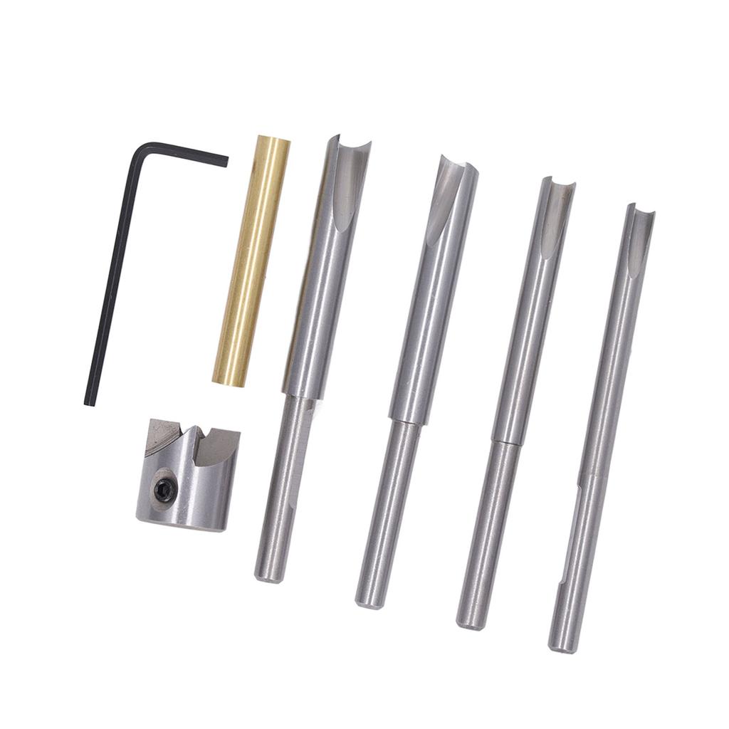13Pcs Pen Barrel Trimming System Carbon Steel Cutter Shafts for Woodworking Pen Kit
