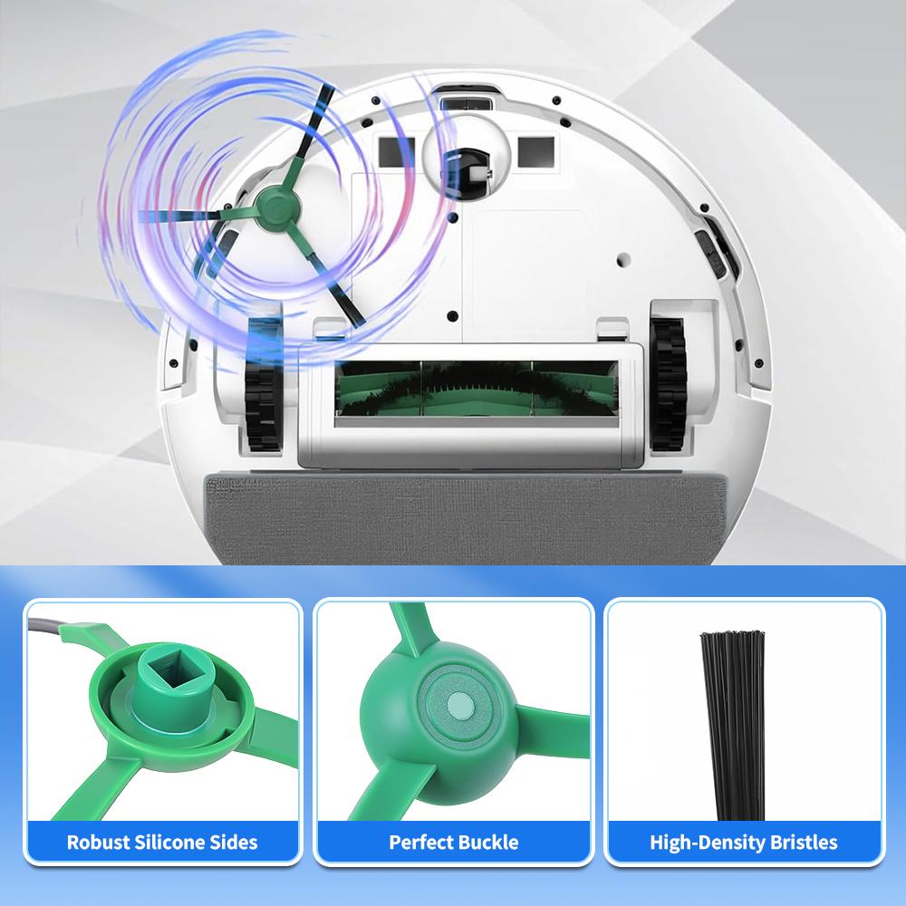 עבור iRobot Roomba 104 105 Combo /105 Vac/ Plus 405/505 Combo /Essential Y011040/Y0110/Q0120/ Q0520/Y0112 חלקי מברשת צד לשואב אבק