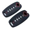 For Nissan Rouge Kicks Pathfinder J12 Ariya Altima Rogue Qashqai Bluebird Sylphy 5 Buttons New Style Soft Silicone Car Key Case