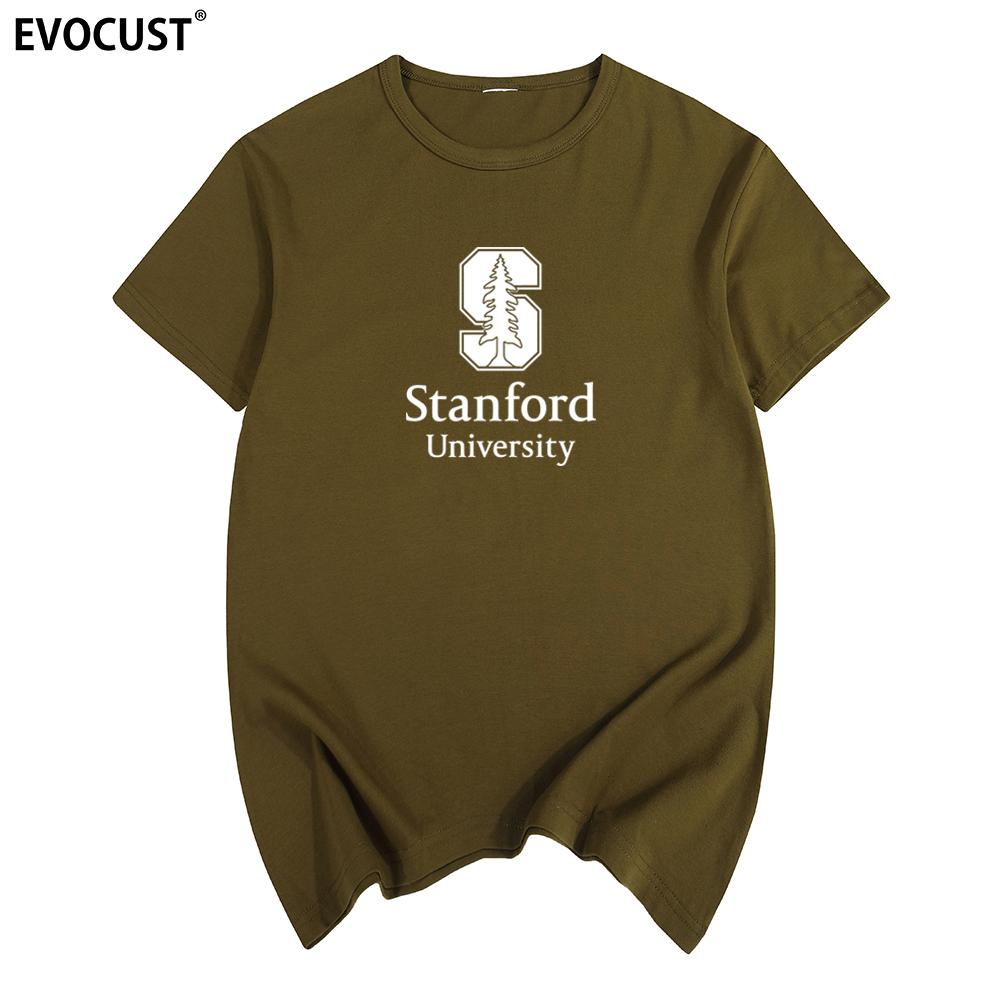 STANFORD UNIVERSITY T-Shirt Baumwolle Herren T-Shirt Neu TEE T-SHIRT Damen