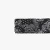 PINK PINEAPPLE PAISLEY HAIRBAND_BLACK