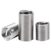 60Pcs Wire Thread Insert M3 M4 M5 M6 M8 M10 M12 Fastening Thread Insert Stainless Steel Spiral Wire Screw Sleeve Wear Repair Kit