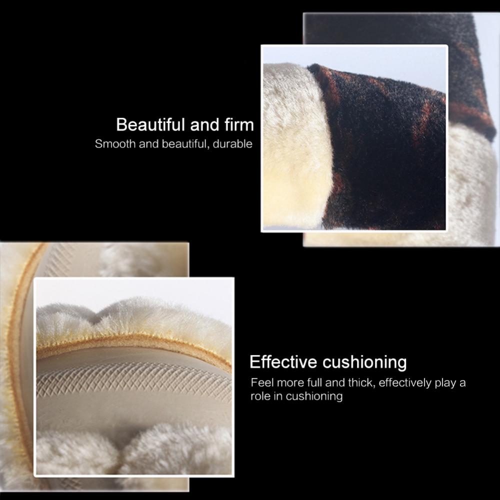 Βελούδινο Χειμερινό Κάλυμμα Τιμονιού Ζεστό Αντιολισθητικό Άνετο Κάλυμμα Τιμονιού Κοντής Γούνας Για 37cm - 38cm Αξεσουάρ Αυτοκινήτου