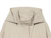 Women's High-End Stand Collar Windbreaker Jacket with Drawstring and Cinched Waist - Casual European & American Fashion.