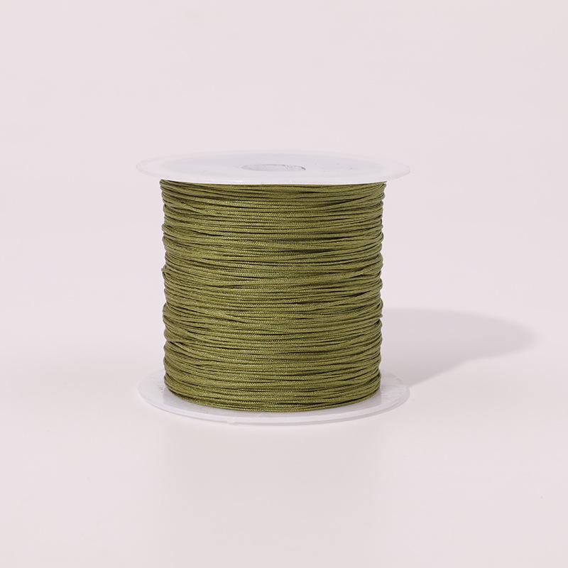 DIY Pearl Stringing Thread - 0.4mm, No. 71: Ideal for Handmade Bracelets, Necklaces, and Lanyards with Jade or Pearl.