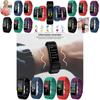 New 115plus Color Screen Smart Bracelet Waterproof Sports Bluetooth Heart Rate Blood Pressure Gift