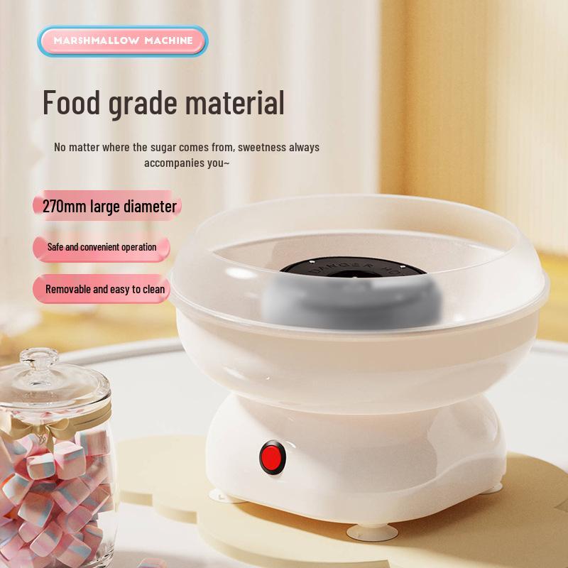 Automatický elektrický mini stroj na cukrovou vatu pro domácnost - Zábava pro děti