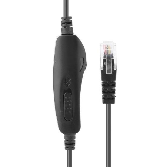 H500D 2.5mm/Dual 3.5mm/RJ9/USB Headset Noise Cancelling Call Center Headphone