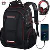 Men's 17" Anti-Theft Laptop Backpack: Cross-Border Multifunctional for Business and Casual Travel