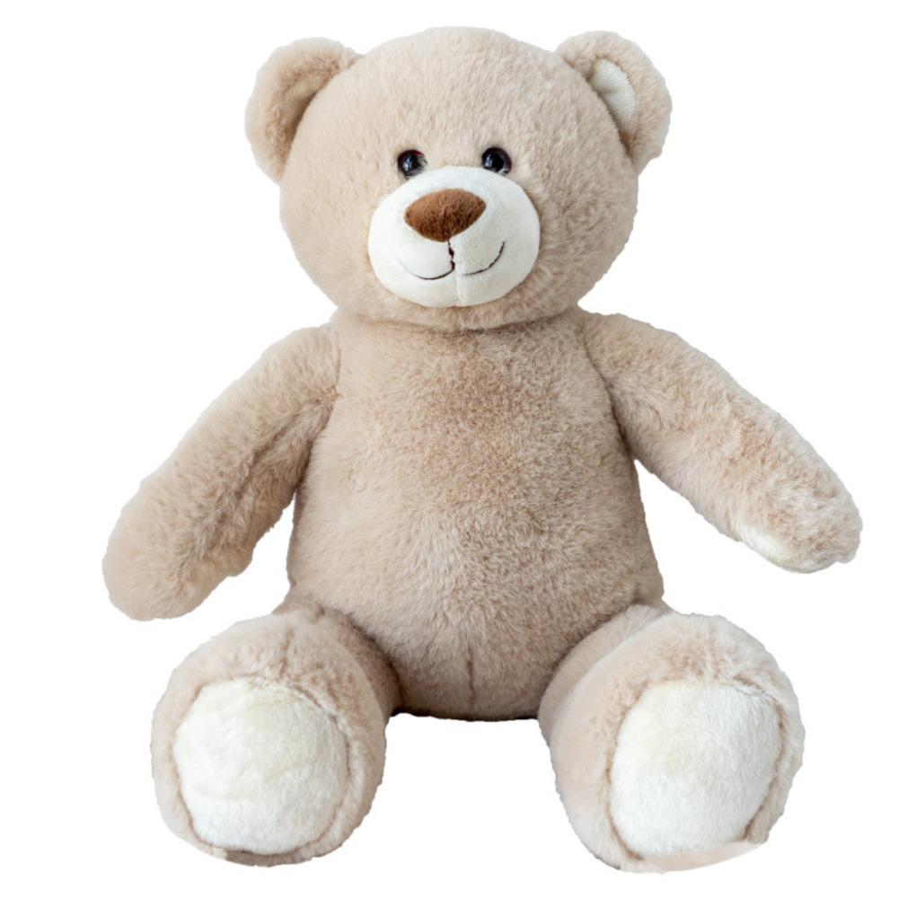 

Plush toy rice bear doll scratching machine doll beige bedside soothing doll animal skin Plush toy