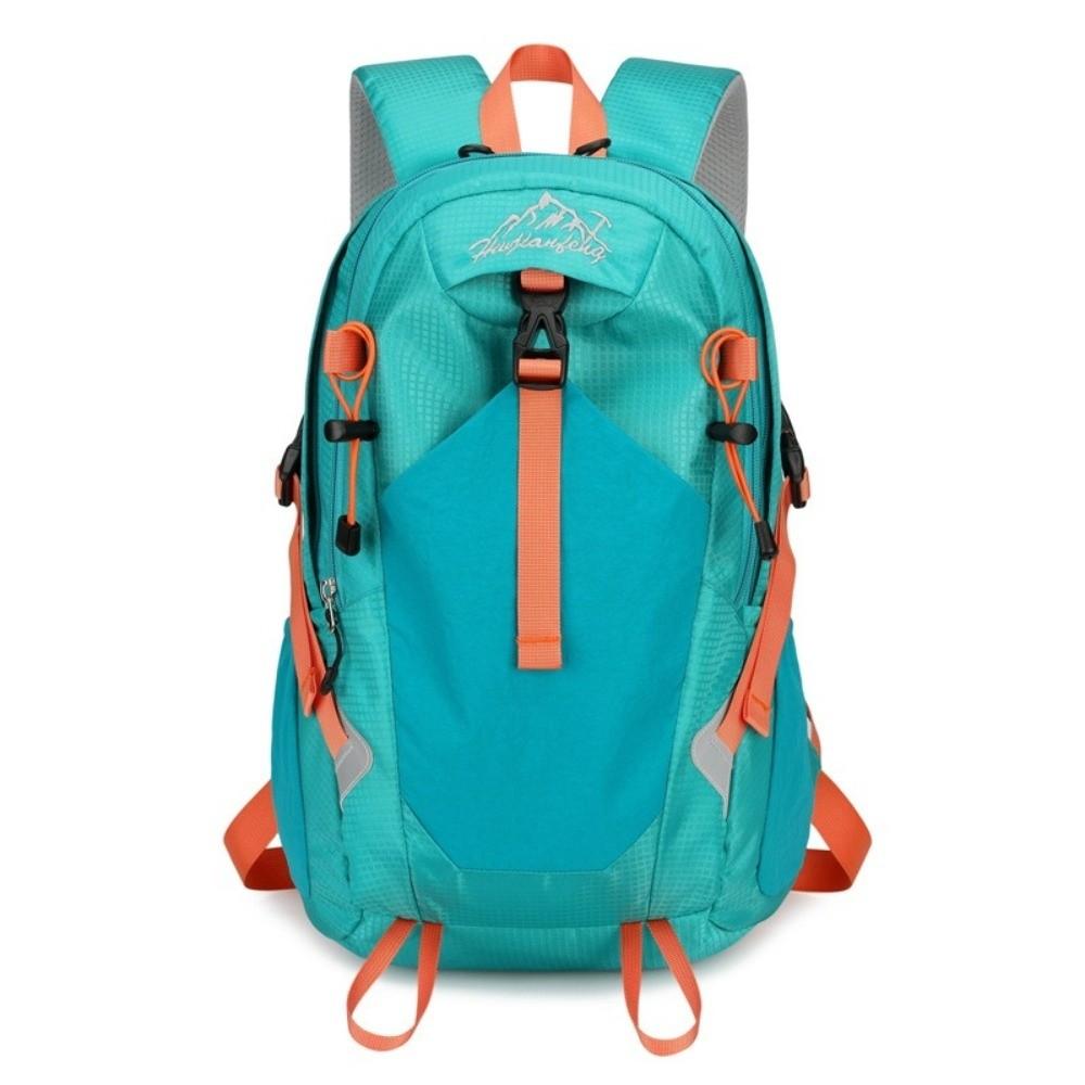 Water Resistant Outdoor Hiking Backpack Lightweight Multi-Compartment Travel Daypack Reflective Camping Rucksack
