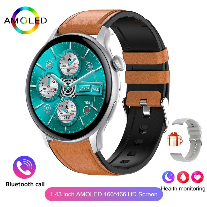 New NFC Bluetooth Call Smart Watch Women Always-On Display Time Fitness Tracker True AMOLED Fashion Smartwatch for Women