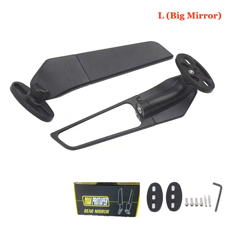 Rearview Mirror For Yamaha YZF R1 R3 R125 R25 R15V3 R1S Side Mirrors ModifiedWind Wing Rotating Espelhos Moto Espejo Retrovisor