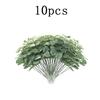 30/60/120Pcs Artificial Eucalyptus Leaves Stems Bulk 3 Kinds Mixed Silver Dollar Eucalyptus Bouquets Floral Wedding Home Decor